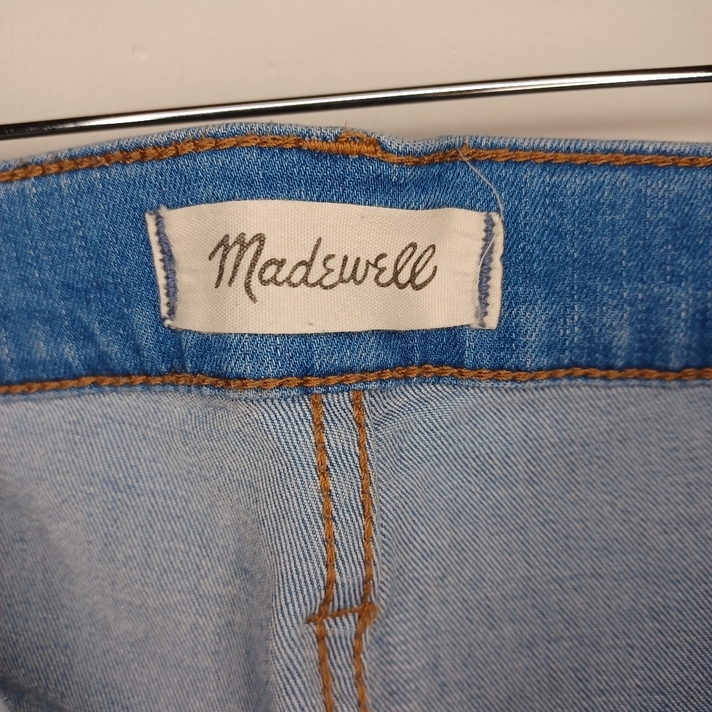 Madewell Light Blue Straight Leg Jeans - Picture 4 of 6